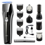 Hair Clippers for Men Professional, TEUMI 5 In 1 Electric Mens Grooming Kit Rechargeable Hair Cutting Kit, Cordless Hair & Ear & Body & Beard & Nose Trimmer for Men, Electric Shaver/Razor